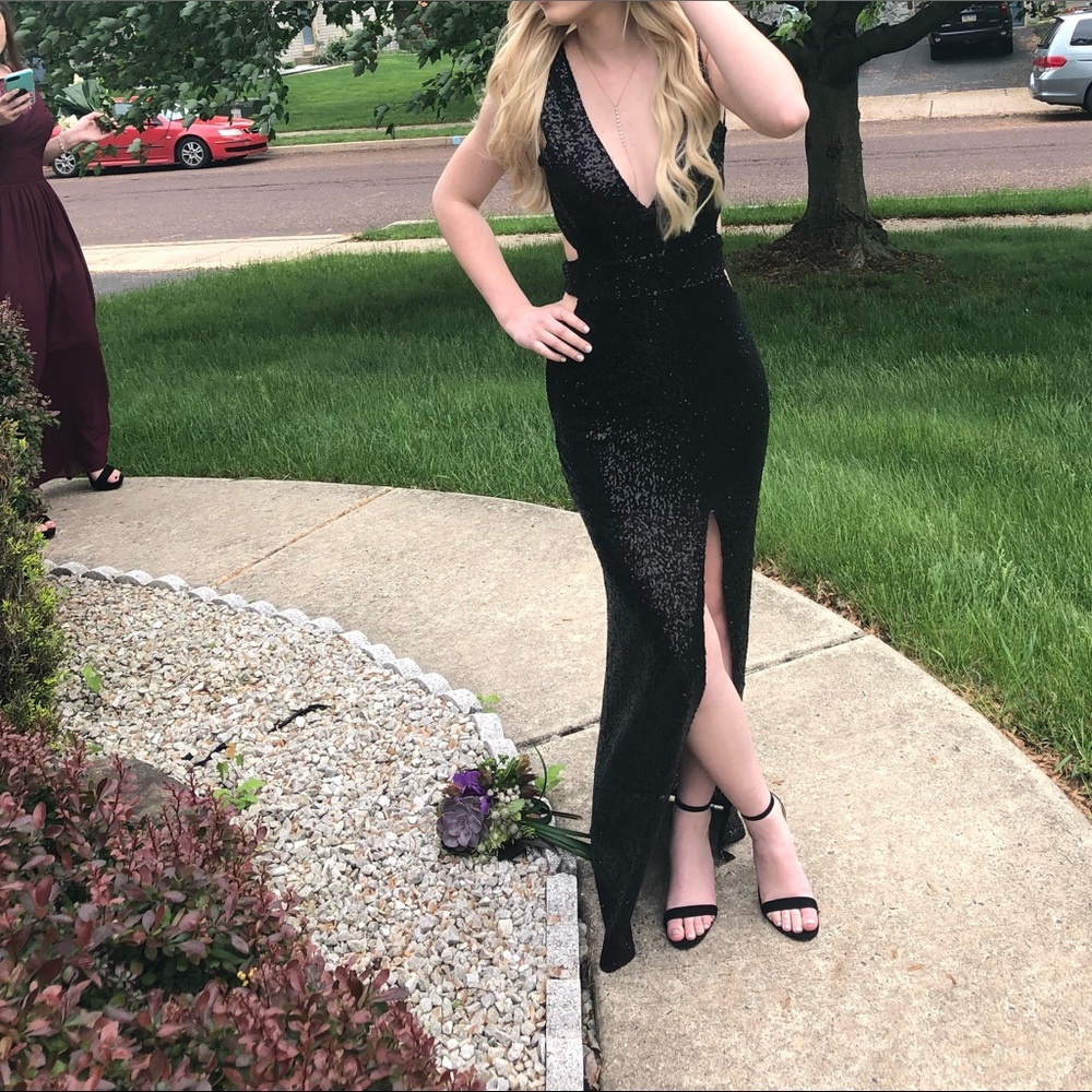 Sequin gown size small